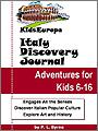 Italy Discovery Journal kids guidebook
