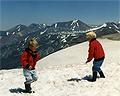 Kids on Mammoth Mountain