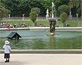 Child in Luxembourg Gardens