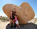 Family in Joshua Tree