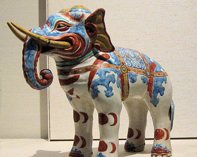 japanese porcleain elephant