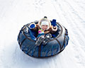 child snow tube