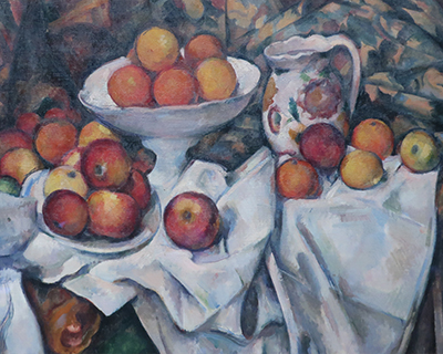 paris musee dorsay apples and oranges cezanne