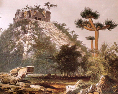 Chichen Itza ruins Frederick Catherwood